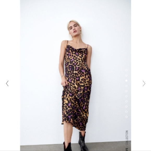 Zara Stain Effect Leopard print - Picture 4 of 4